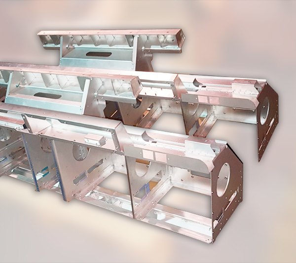 Manufacture of control consoles for military frigates