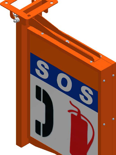 Manufacture of large speed limit signs for roads